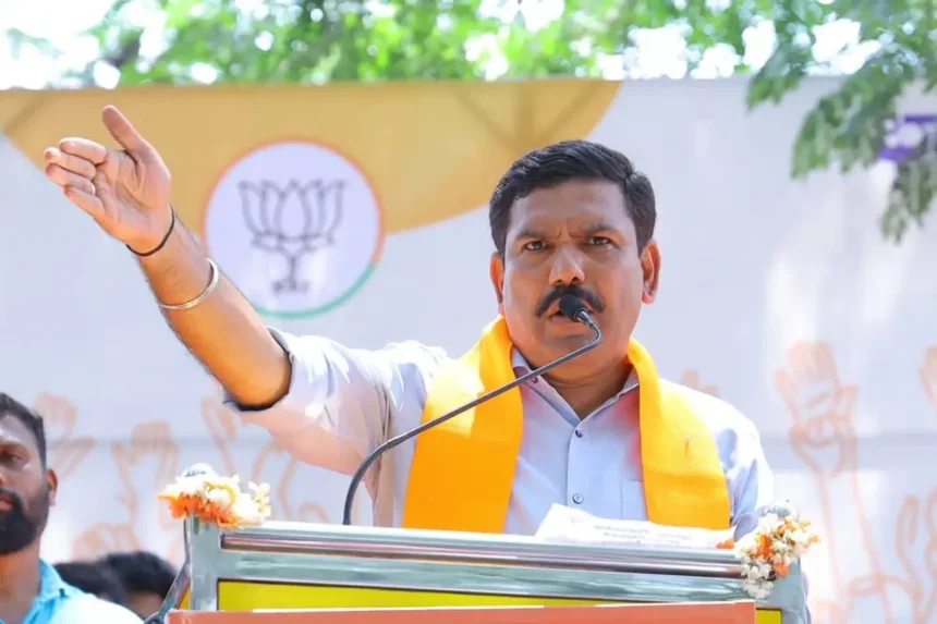 ಬಿಜೆಪಿ ರಾಜ್ಯಾಧ್ಯಕ್ಷ ಮತ್ತು ಶಾಸಕ ಬಿ.ವೈ. ವಿಜಯೇಂದ್ರ