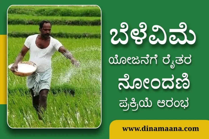 Farmers' registration process for crop insurance scheme begins