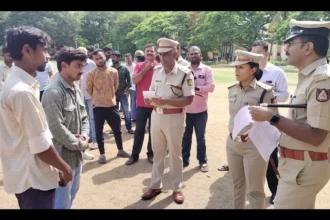 Parade of rowdy sheeters -davanagere