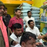 AC Tahsildar visits fertilizer shops