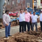 Inspection of various works by the Dooda President