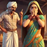 Husband bites wife's nose