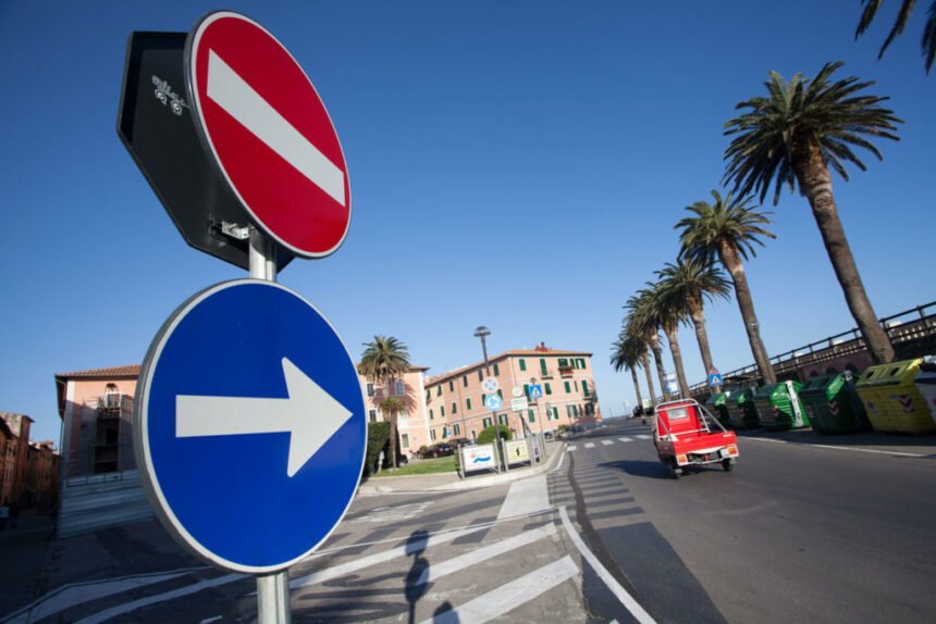 Traffic route changes