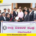 davanagere lawyers protest supresm issue