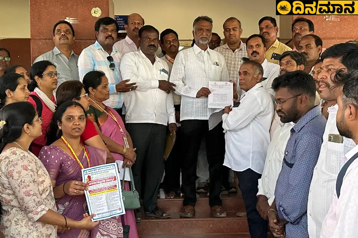 ವಿವಿಧ ಬೇಡಿಕೆ ಈಡೇರಿಸುವಂತೆ ಶಾಸಕ ಬಸವಂತಪ್ಪಗೆ ಕರ್ನಾಟಕ ಸರ್ಕಾರಿ ವೈದ್ಯಾಧಿಕಾರಿಗಳ  ಸಂಘ ಮನವಿ